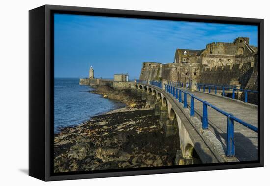 Cornet Castle, Saint Peter Port, Guernsey, Channel Islands, United Kingdom-Michael Runkel-Framed Stretched Canvas