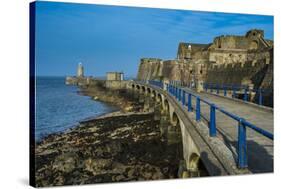 Cornet Castle, Saint Peter Port, Guernsey, Channel Islands, United Kingdom-Michael Runkel-Stretched Canvas