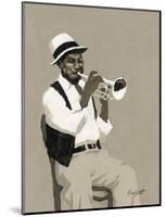 Cornet Player-William Buffett-Mounted Art Print