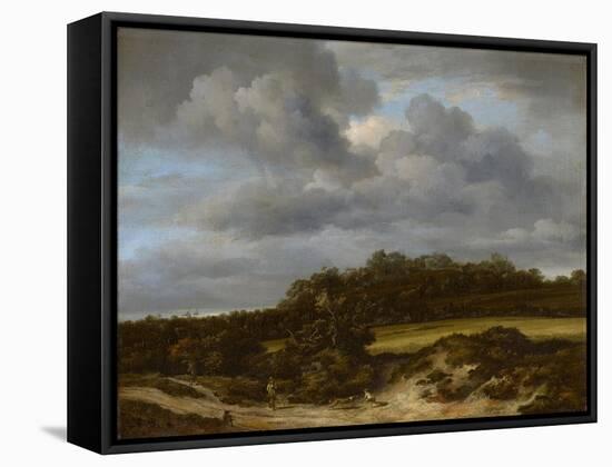 Cornfield, 1660-Jacob Isaaksz or Isaacksz van Ruisdael-Framed Stretched Canvas