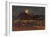 Cornfield by Moonlight-Samuel Palmer-Framed Art Print