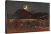 Cornfield by Moonlight-Samuel Palmer-Stretched Canvas