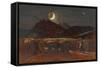 Cornfield by Moonlight-Samuel Palmer-Framed Stretched Canvas