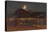 Cornfield by Moonlight-Samuel Palmer-Stretched Canvas