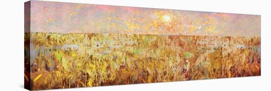 Cornfield Collage, 2017-David McConochie-Stretched Canvas