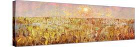 Cornfield Collage, 2017-David McConochie-Stretched Canvas