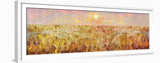 Cornfield Collage, 2017-David McConochie-Framed Giclee Print