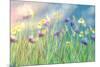 Cornflower Meadow-Claire Westwood-Mounted Art Print