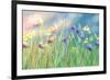 Cornflower Meadow-Claire Westwood-Framed Art Print