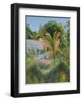 Cornflower Waves at Heligan-Timothy Easton-Framed Premium Giclee Print