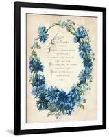 Cornflower-null-Framed Art Print