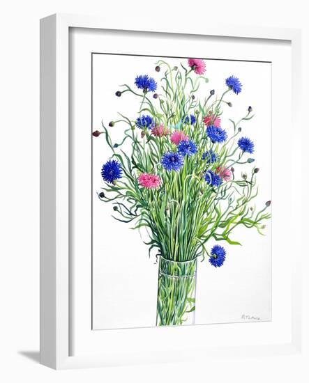 Cornflowers-Christopher Ryland-Framed Giclee Print