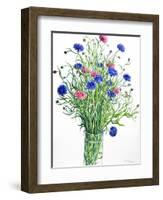 Cornflowers-Christopher Ryland-Framed Giclee Print