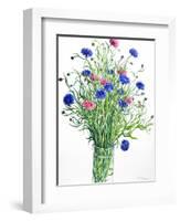 Cornflowers-Christopher Ryland-Framed Giclee Print