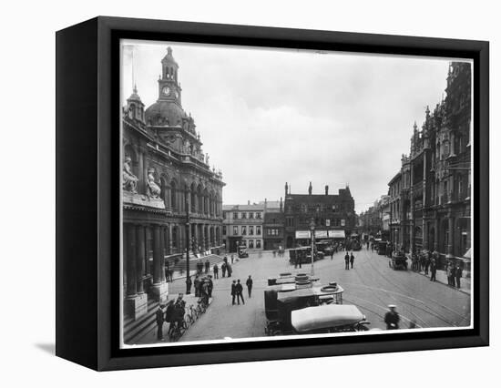 Cornhill Ipswich Suffolk-null-Framed Stretched Canvas