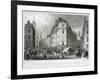 Cornhill, London, 1830-S Lacey-Framed Giclee Print