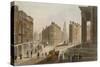 Cornhill, Street Scene-null-Stretched Canvas