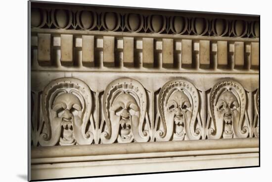 Cornice Detail, Medici Chapels, Basilica of St Lawrence, Florence, Italy, 16th Century-null-Mounted Giclee Print