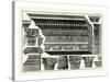 Cornice et Damiani-Giovanni Battista Piranesi-Stretched Canvas