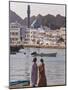 Corniche and Mutrah Mosque in the Early Morning, Mutrah, Muscat, Oman, Middle East-Gavin Hellier-Mounted Photographic Print