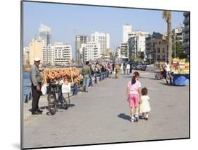 Corniche, Beirut, Lebanon, Middle East-Wendy Connett-Mounted Photographic Print