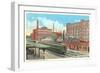 Corning Glass Works, Corning, New York-null-Framed Art Print