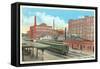 Corning Glass Works, Corning, New York-null-Framed Stretched Canvas