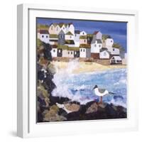 Cornish Coast-Anuk Naumann-Framed Giclee Print