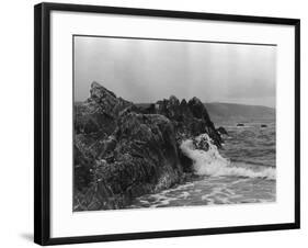 Cornish Coastline-null-Framed Photographic Print