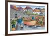 Cornish Fisherman's Lunch, 2001-Victoria Webster-Framed Giclee Print