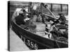 Cornish Fishermen-Fred Musto-Stretched Canvas