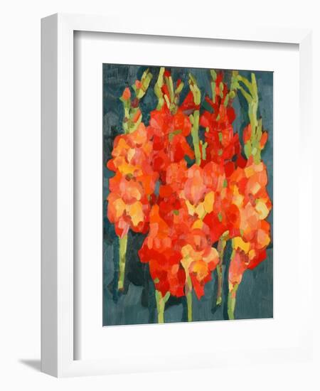 Cornish Gladioli, 2006-Deborah Barton-Framed Giclee Print