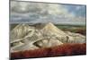 Cornish Landscape - China Clay Quarries at St. Austell-Vic Trevett-Mounted Giclee Print