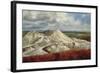 Cornish Landscape - China Clay Quarries at St. Austell-Vic Trevett-Framed Giclee Print