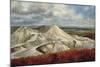 Cornish Landscape - China Clay Quarries at St. Austell-Vic Trevett-Mounted Giclee Print