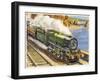 Cornish Riviera Train-null-Framed Art Print
