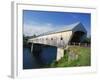 Cornish-Windsor Bridge, the Longest Covered Bridge in the Usa, Vermont, New England, USA-Rainford Roy-Framed Photographic Print