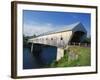 Cornish-Windsor Bridge, the Longest Covered Bridge in the Usa, Vermont, New England, USA-Rainford Roy-Framed Photographic Print