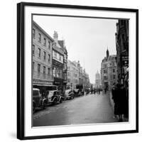 Cornmarket Street in Oxford, 1952-Staff-Framed Photographic Print