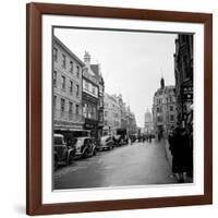 Cornmarket Street in Oxford, 1952-Staff-Framed Photographic Print