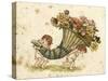 Cornucopia-Kate Greenaway-Stretched Canvas