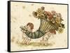 Cornucopia-Kate Greenaway-Framed Stretched Canvas