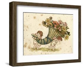 Cornucopia-Kate Greenaway-Framed Art Print