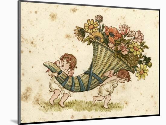 Cornucopia-Kate Greenaway-Mounted Art Print