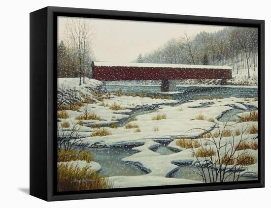Cornwall Bridge-Bruce Dumas-Framed Stretched Canvas
