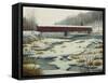 Cornwall Bridge-Bruce Dumas-Framed Stretched Canvas