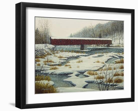 Cornwall Bridge-Bruce Dumas-Framed Giclee Print