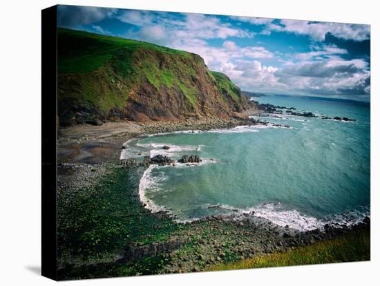 Cornwall Coastline-Tim Kahane-Stretched Canvas