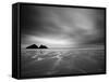 Cornwall, Holywell Bay, Holywell Beach and Carters or Gulls Rocks, UK-Alan Copson-Framed Stretched Canvas