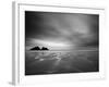 Cornwall, Holywell Bay, Holywell Beach and Carters or Gulls Rocks, UK-Alan Copson-Framed Photographic Print